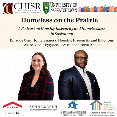 Homeless on the Prairie Poster featuring Nicole and Kenechukwu