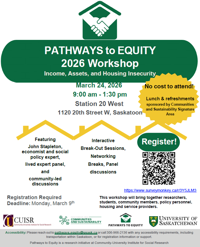workshop poster - saskatoon event
