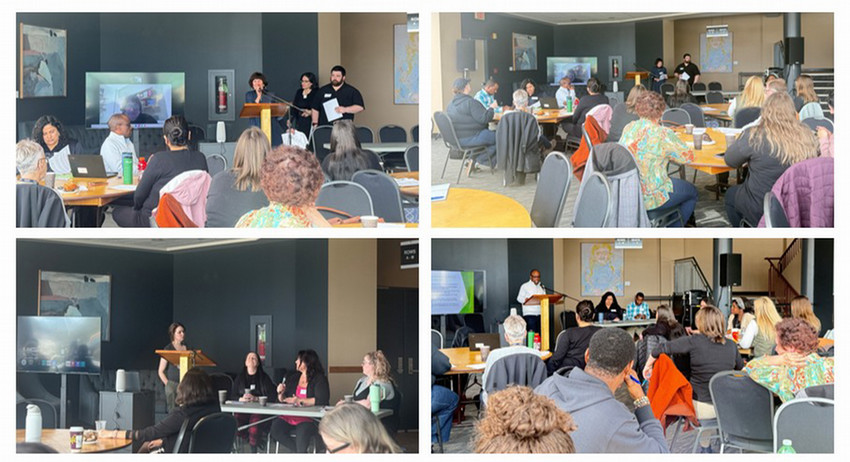 a collage of images of folks who attended the prince albert workshop event